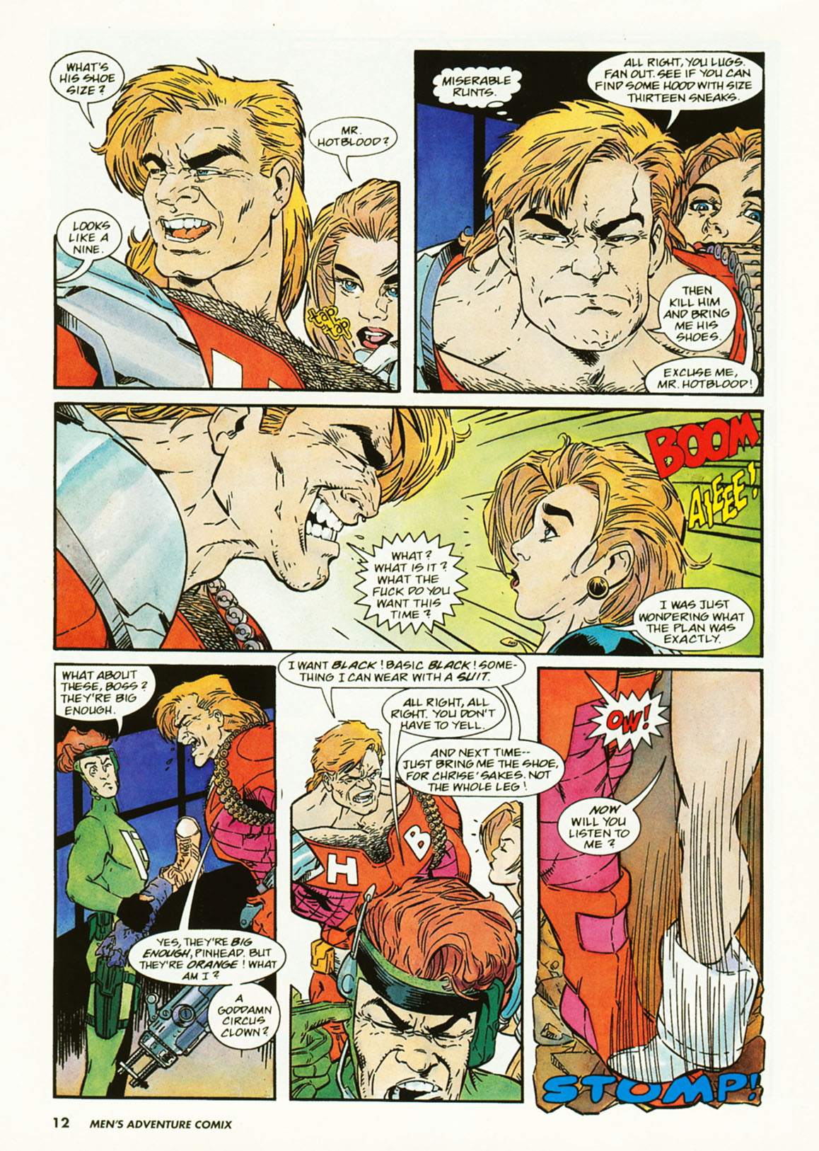Penthouse Mens Adventure Comix #4 page 12 full