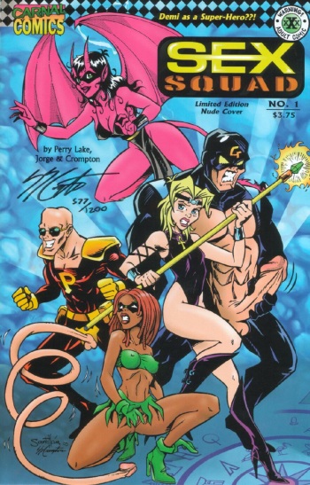 [Steven Crompton] Sex Squad #1 cover