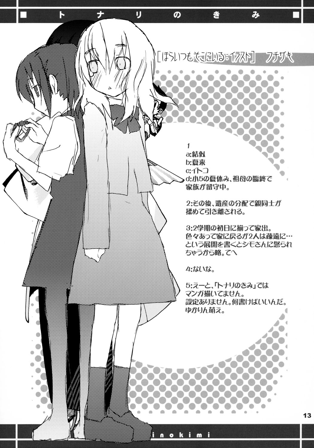 Tonari no Kimi Sotsugyou Album page 12 full