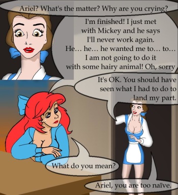 350px x 383px - Belle and Ariel - Comic Porn XXX