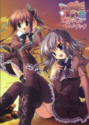 Akane Iro ni Somaru Saka Official Fanbook cover