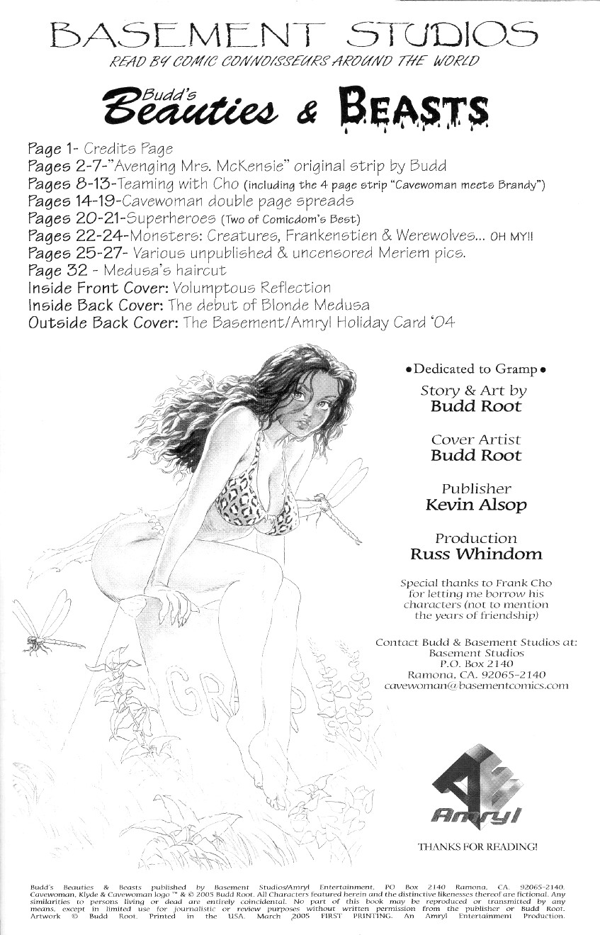 Budd's Beauties & Beast page 3 full