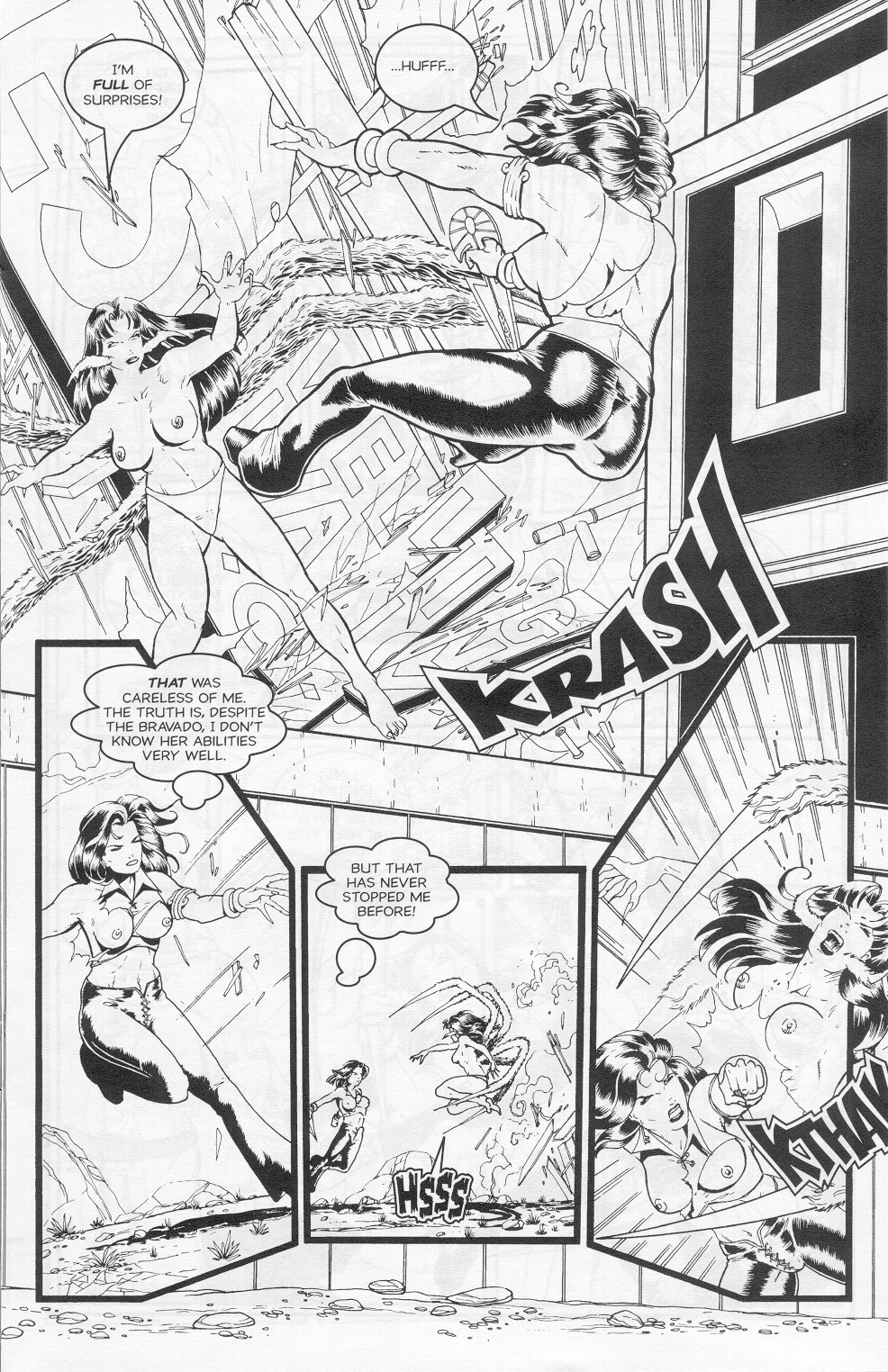Pandora / Widow #1: Arachnephobia page 11 full