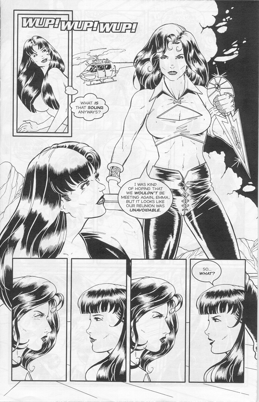 Pandora / Widow #1: Arachnephobia page 7 full