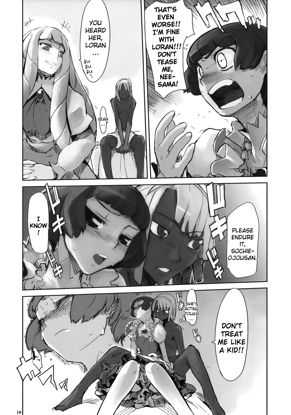 Moustache of white doll page 9 full