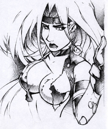 Red Monika nude Pics 2 cover