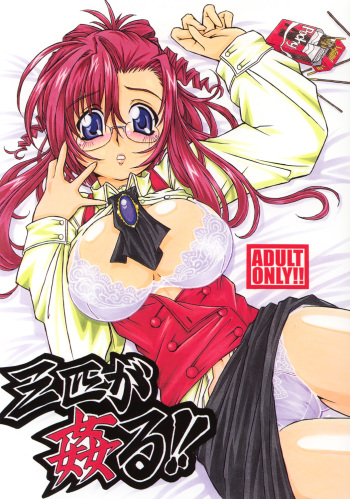 (CR31) [NNZ Dan (Great Magami)] Sanbiki ga Yaru!! (Onegai Teacher) cover