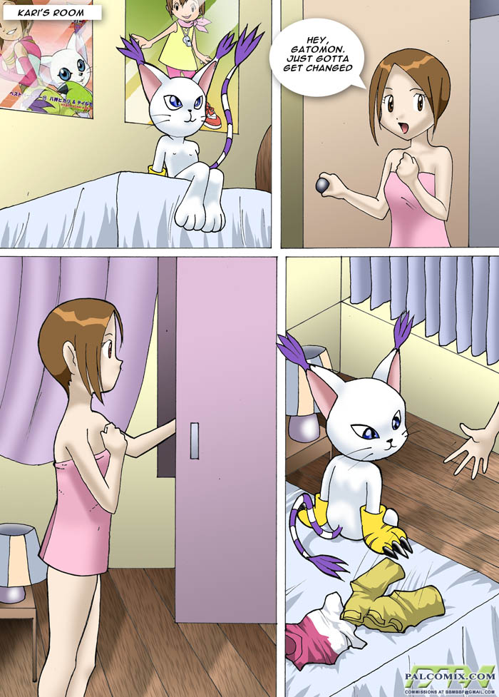 Gatomon's Playtime page 2 full