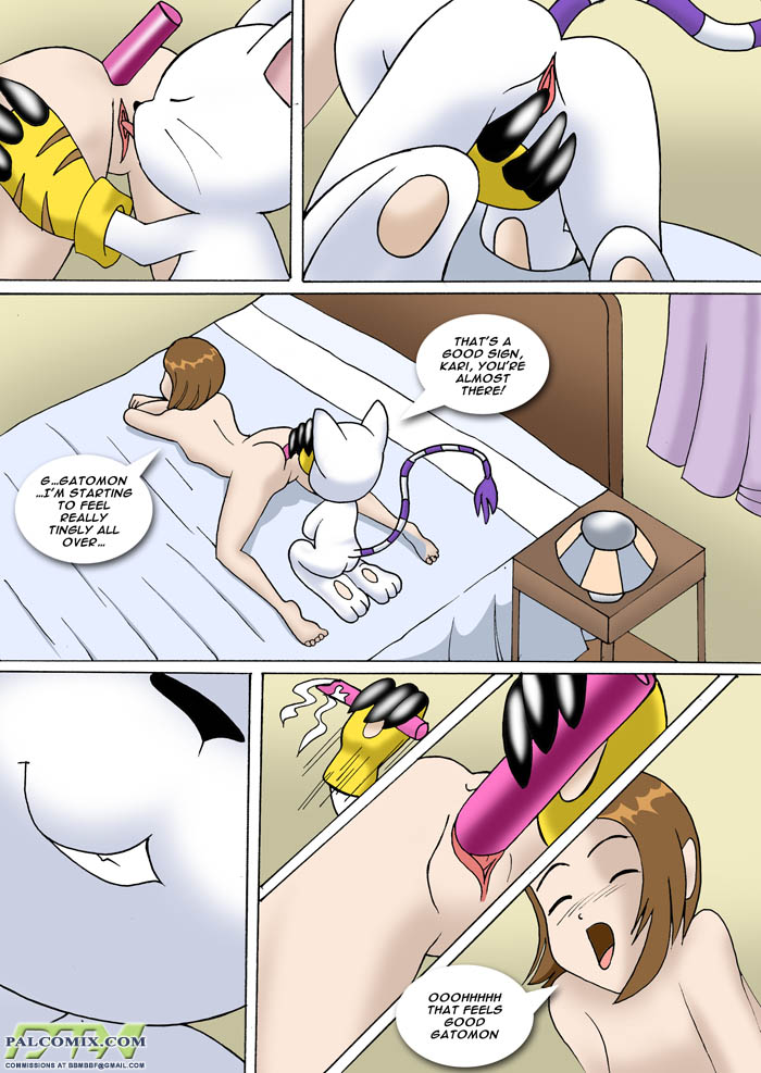 Gatomon's Playtime page 8 full