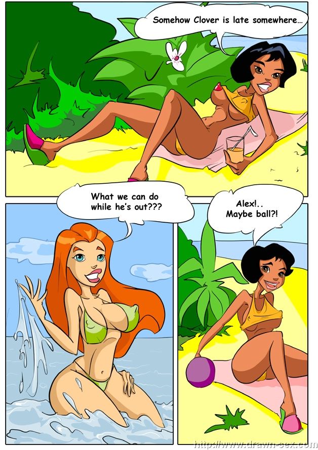 Totally Spies Comic page 1 full