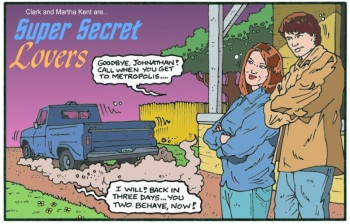 [Kevin Karstens] Super Secret Lovers (Smallville) cover