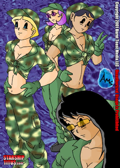 Starship Titus - Pinups page 2 full