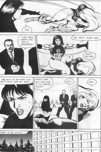 Karate Girl #6 page 8 full
