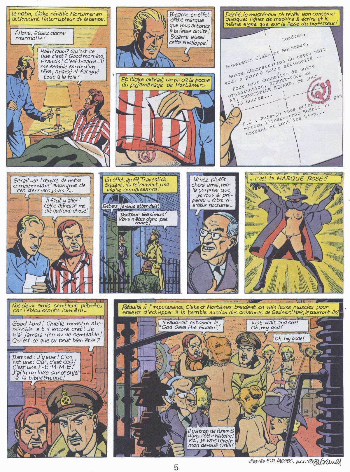 Pastiches 1 - école franco-belge page 9 full
