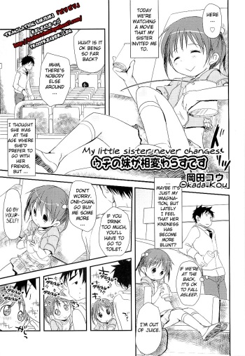 [Okada Kou] Uchi no imouto ga aikawarazu desu (COMIC ino. Vol. 02) [English] cover