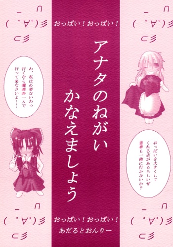 [Koneko no Milk Ire] Anata no Negai Kanae Mashou (Touhou) cover
