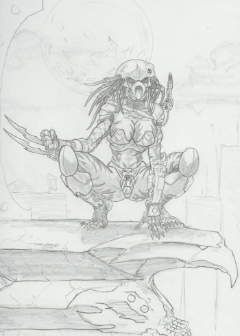Alien and predator cover