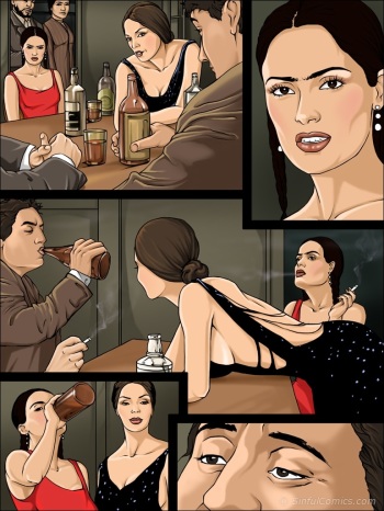 [Sinful Comics] Salma Hayek cover