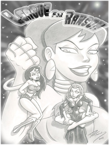 [Dtiberius] League For Ransom (Justice League) cover