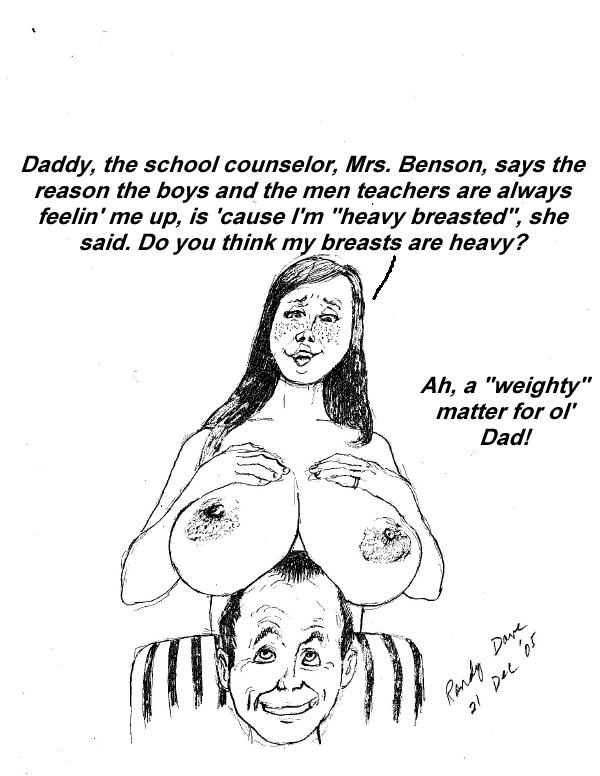 Big-Tittied Teens page 9 full