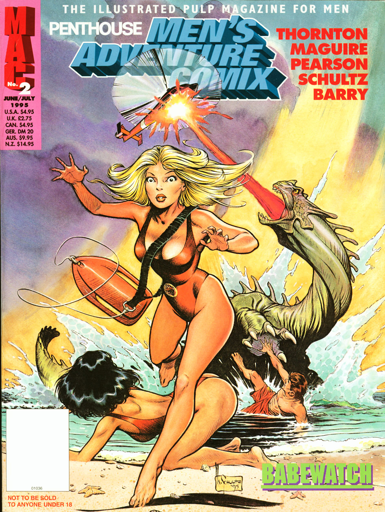 Penthouse Mens Adventure Comix #2 page 1 full