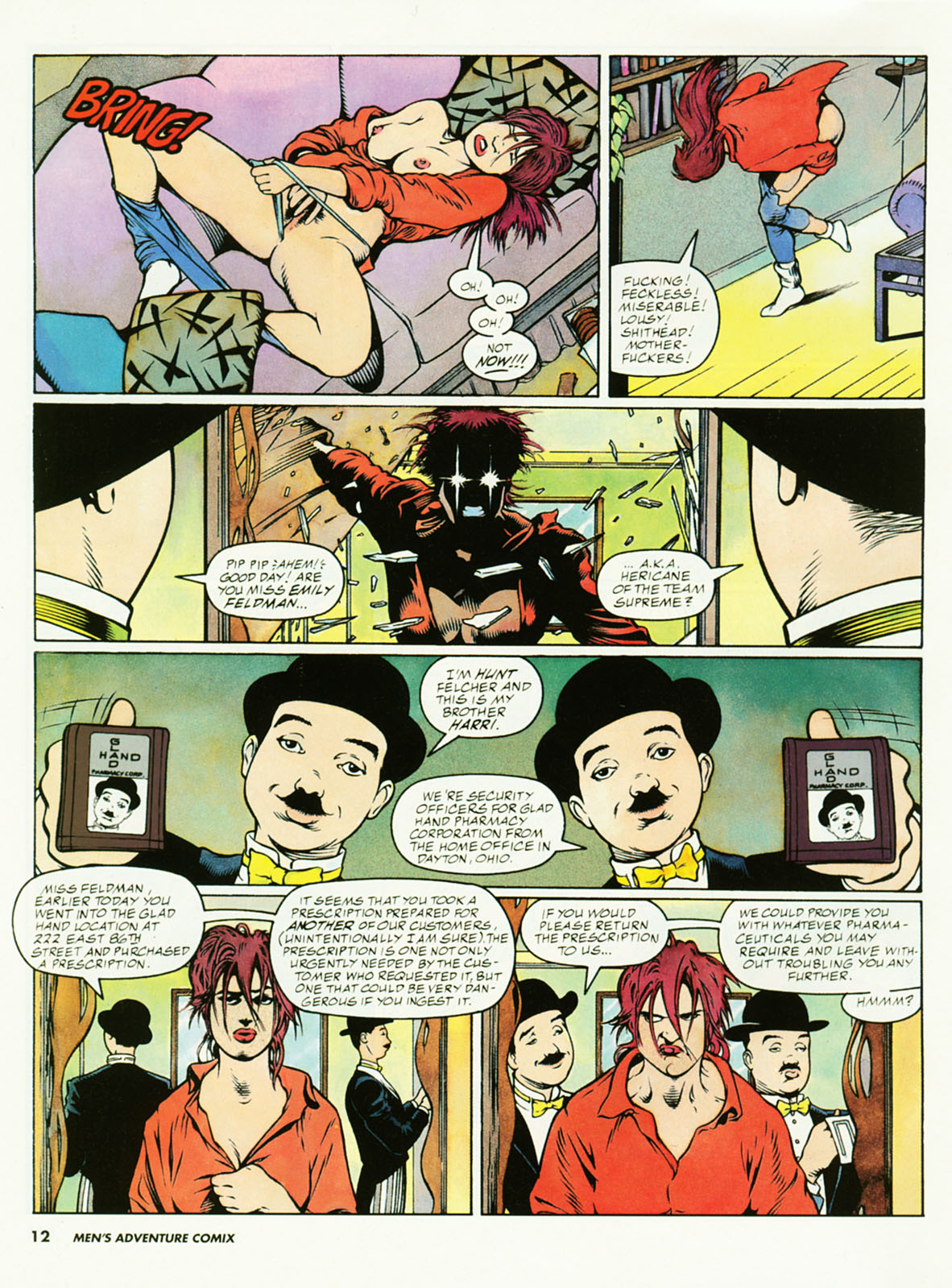 Penthouse Mens Adventure Comix #2 page 12 full