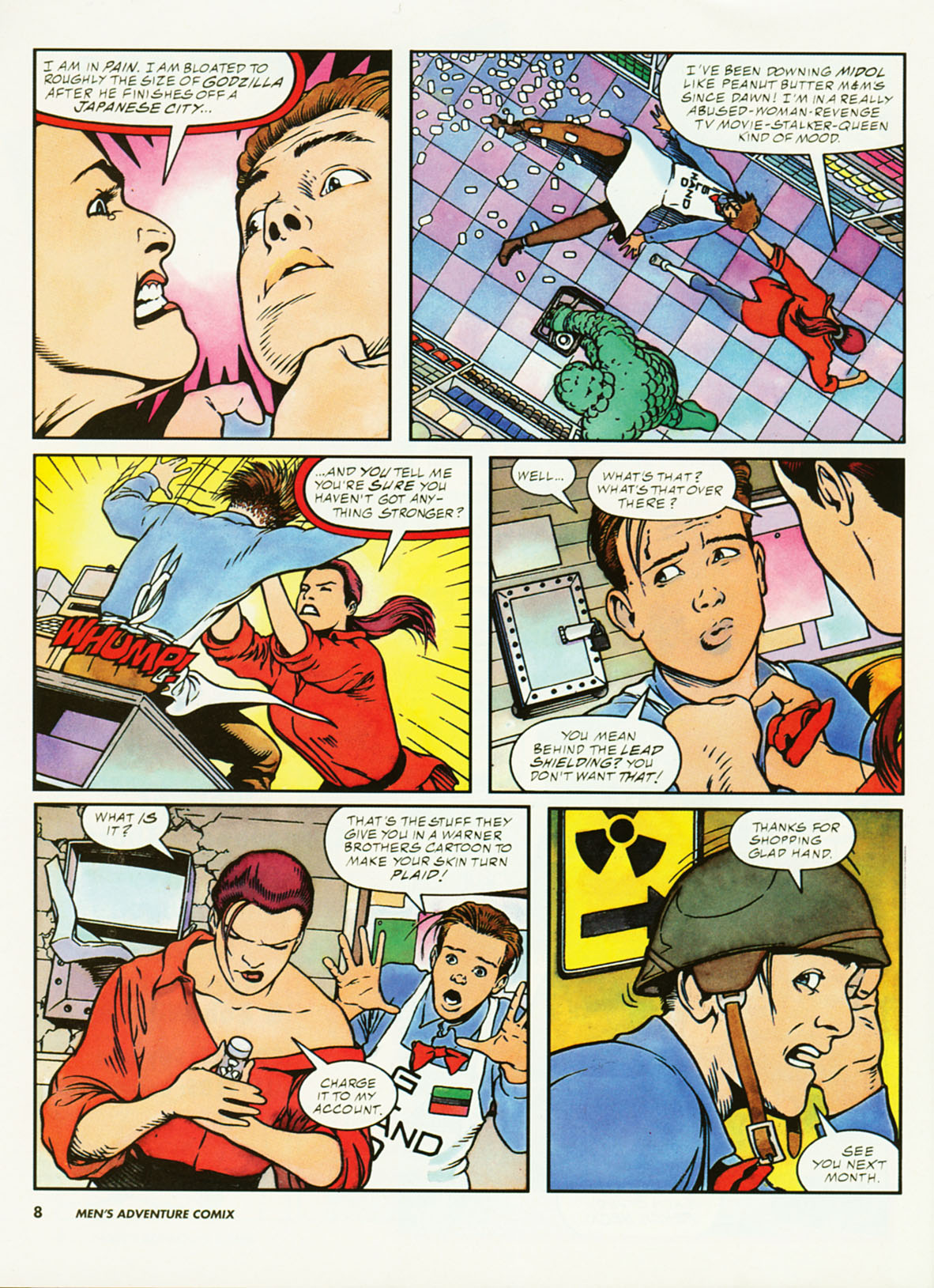 Penthouse Mens Adventure Comix #2 page 8 full