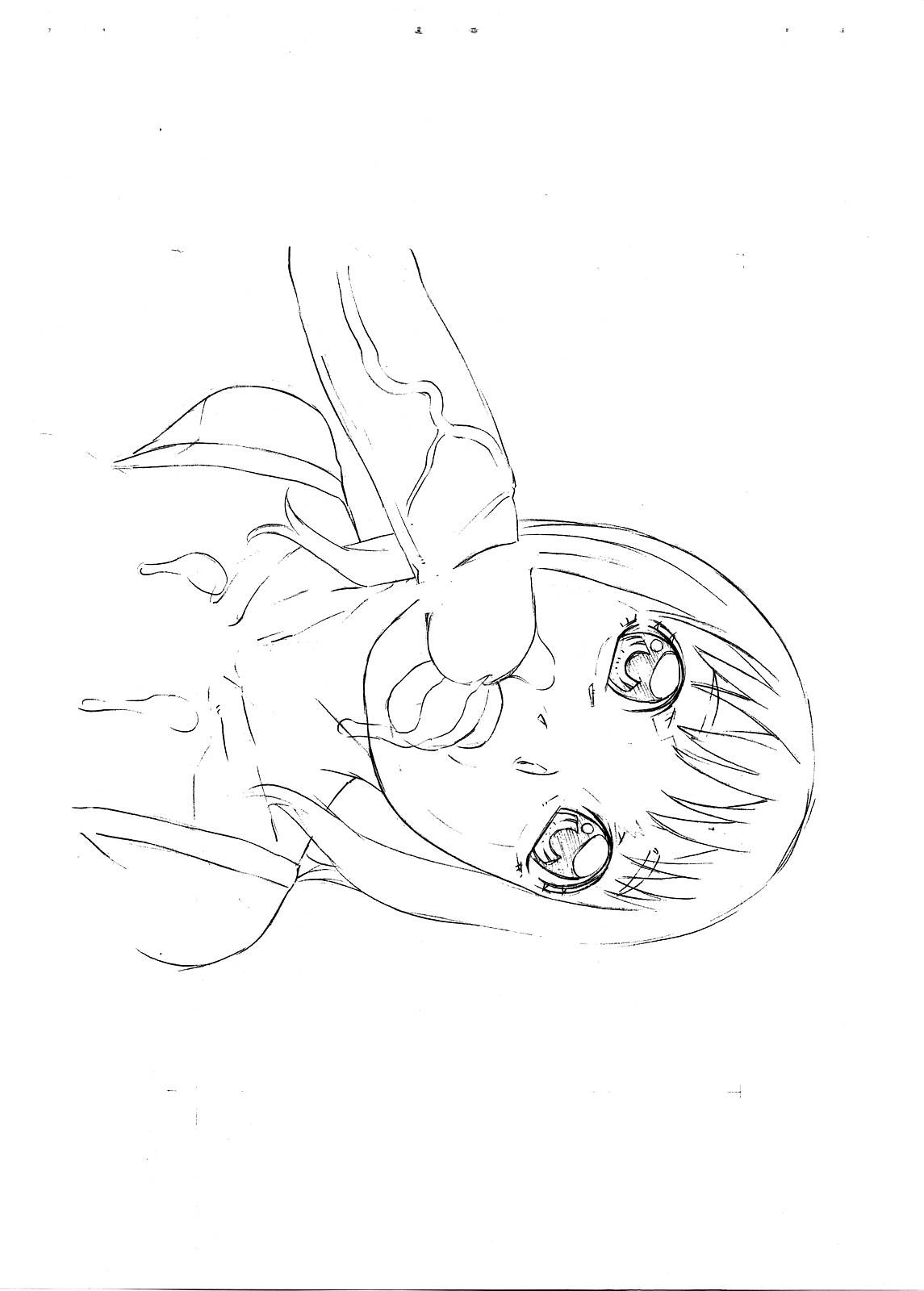 Ojou-sama Empitsu Rough Genga Copy Shuu Sankuri 2-Gatsugou page 3 full
