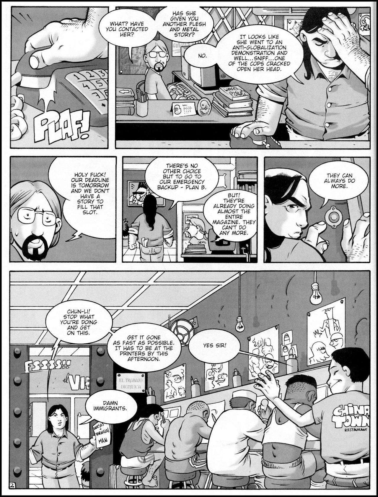 Flesh & Metal - Volume #2 page 10 full
