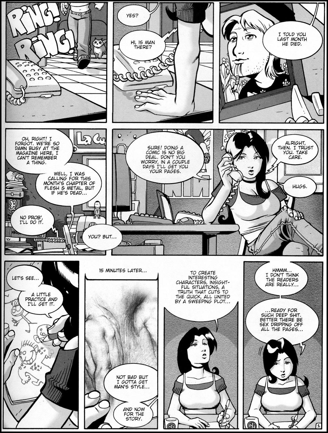 Flesh & Metal - Volume #2 page 3 full
