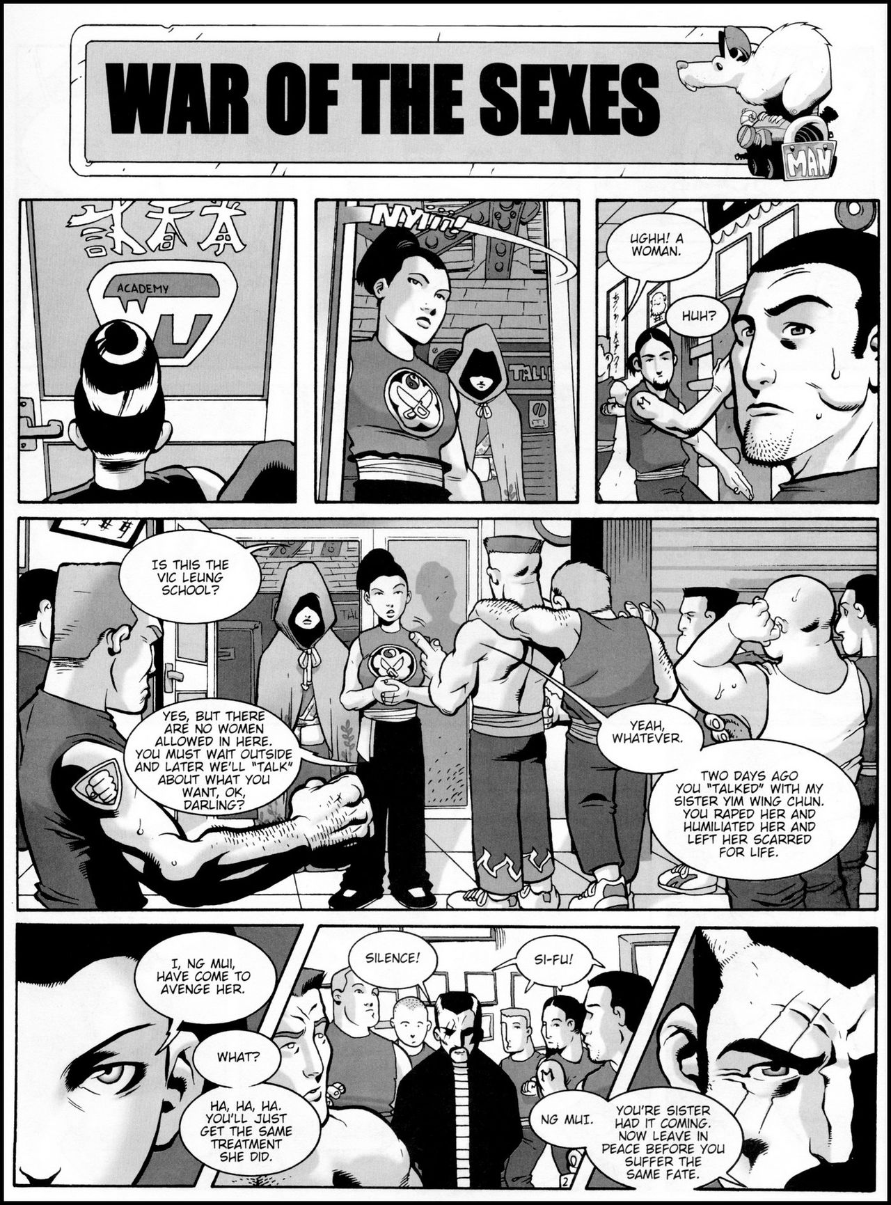 Flesh & Metal - Volume #2 page 4 full