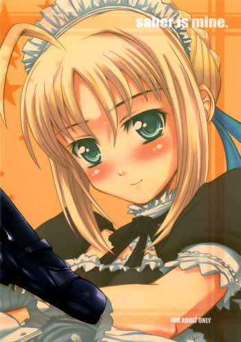 (C71) [MeroMeroFactory XL (Mochisuke Teru)] Saber Is Mine. (Fate/stay night) cover