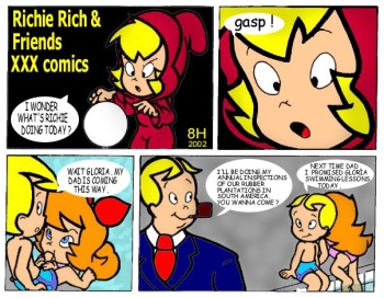 [8horns] Richie Rich and Friends XXX Comics (Casper, Richie Rich) cover