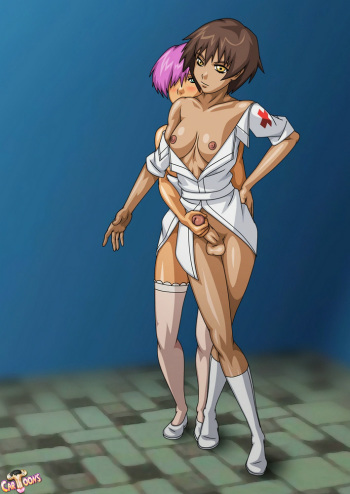 [shemale] TS cartoon cover