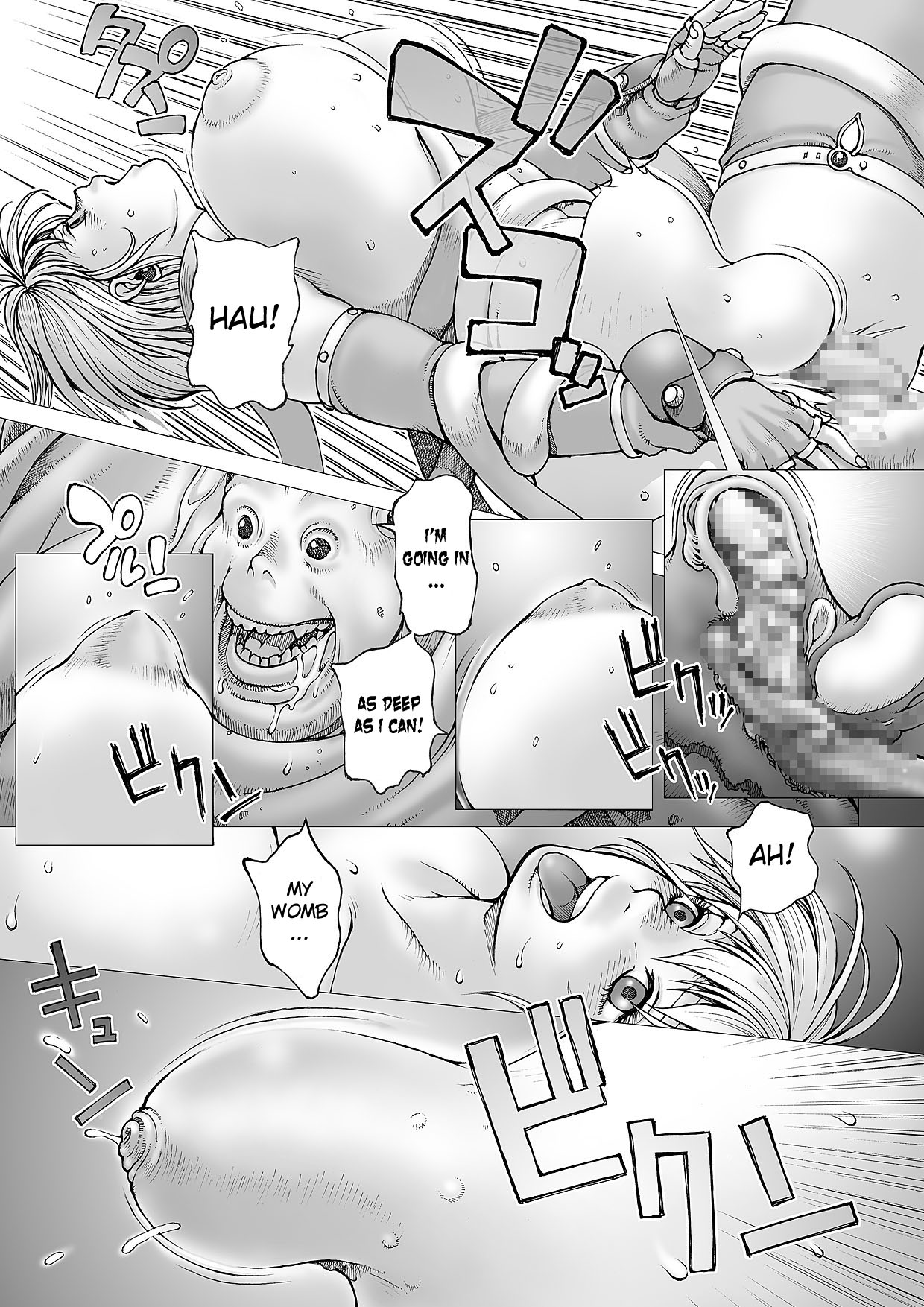 Punky Knight - Showdown! Monster Tentacle page 9 full