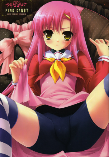 (COMIC1☆03) [Akutoku Doumei, Teruo Haruo] PINK CANDY (Hayate no Gotoku!) cover