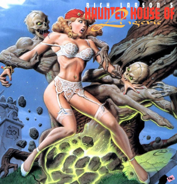 [Rich Larson] Haunted House of Lingerie 1 cover