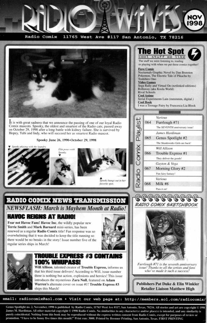 Genus - Spotlight on Skunkworks #2 page 2 full