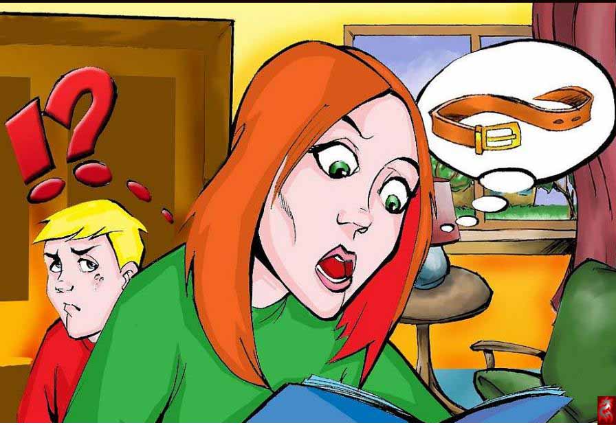 My mom always punish me for bad marks at school page 3 full
