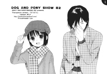 (SC34) [SECOND CRY (Sekiya Asami)] Dog and Pony SHOW #2 [English] [biribiri] cover