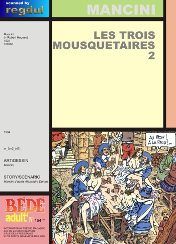 Les 3 mousquetaires [3 musketeers] cover