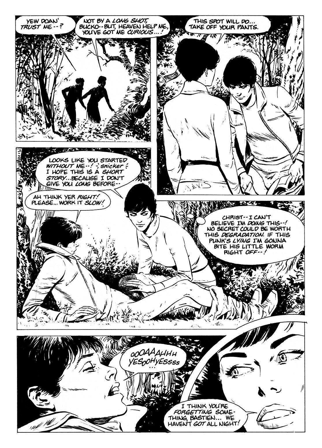 Liz and Beth #3: Tit For Twat page 8 full