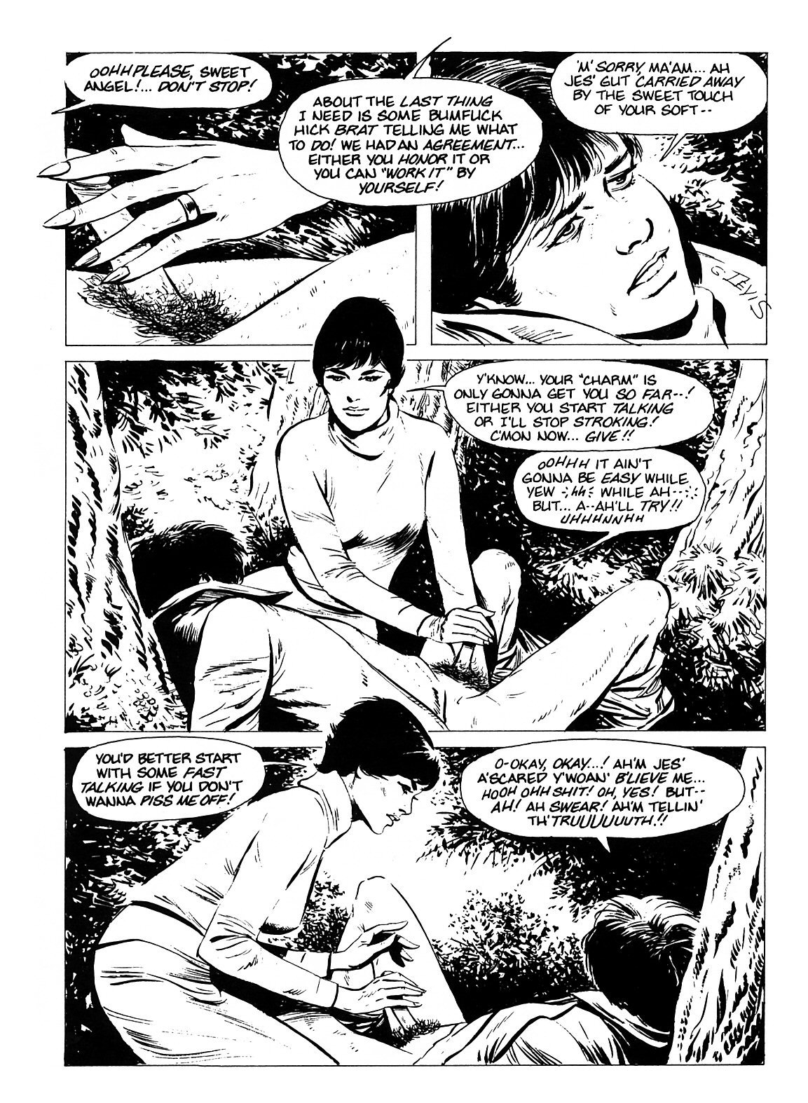 Liz and Beth #3: Tit For Twat page 9 full