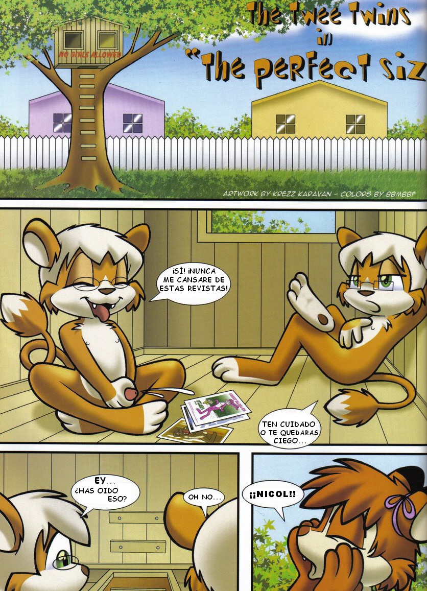 The perfect size - Spanish page 1 full