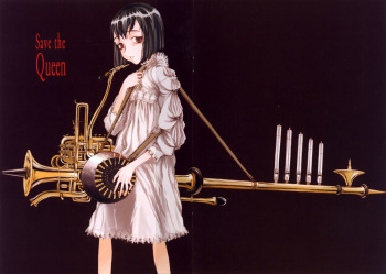 (C63) [Zettai Shoujo (RAITA)] Save the Queen cover