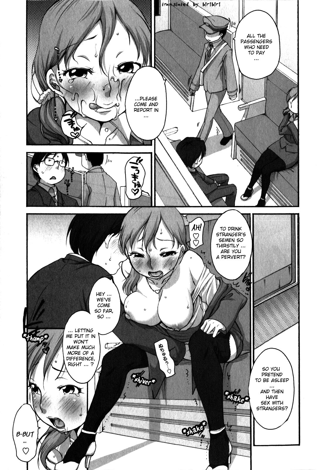 OL-san no Dokkidoki Nyannyan Densha | OL-sans Exciting Make-out Train page 11 full