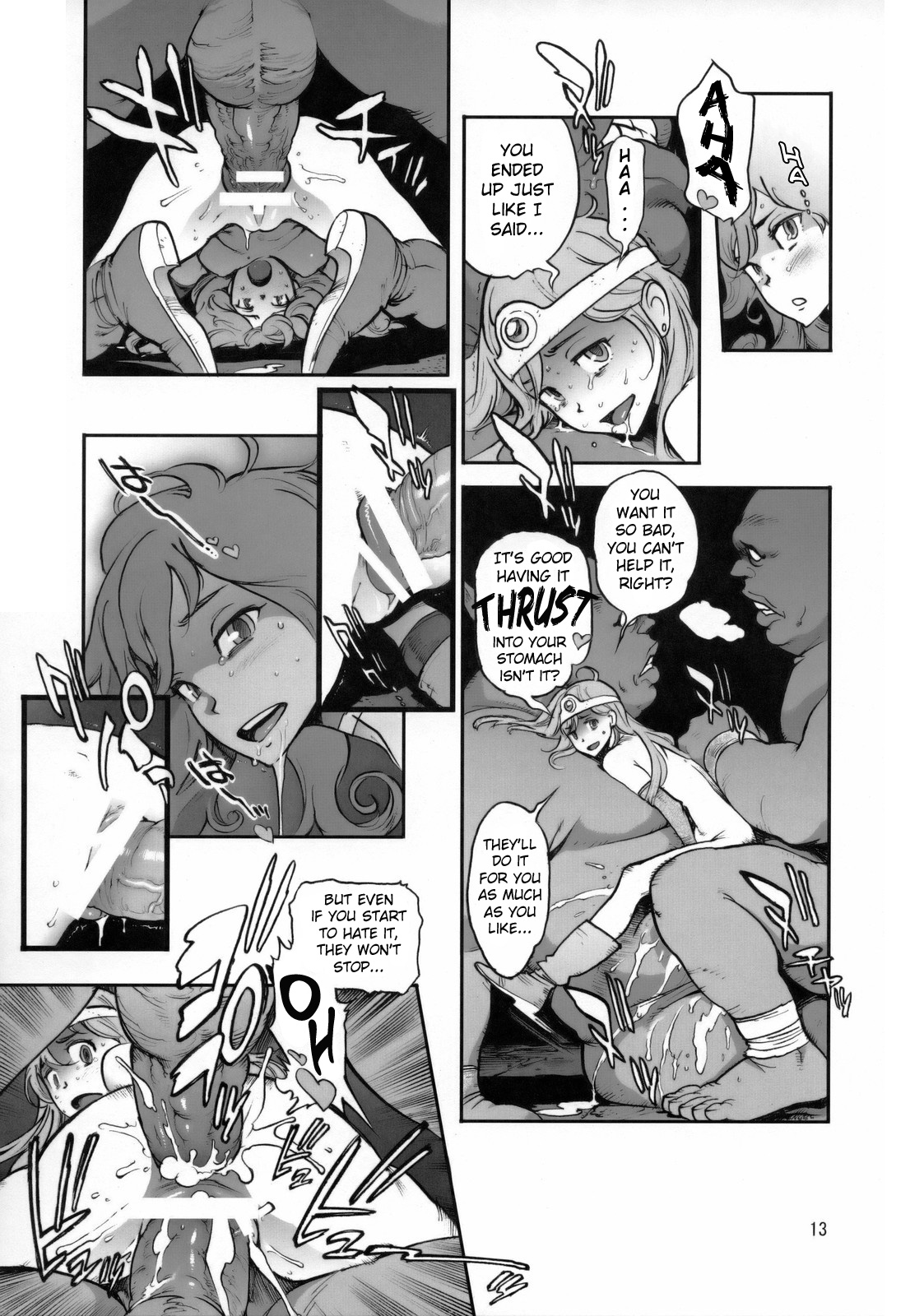 Boukensha-tachi no Ori | Prison of Adventurers page 12 full
