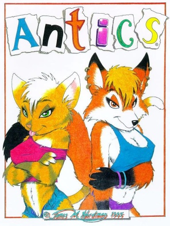 [Skunkworks (James Hardiman)] Antics cover