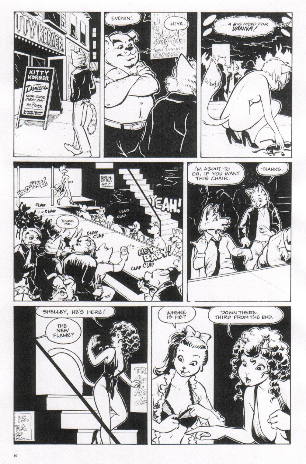 Omaha the Cat Dancer - Volume #4 page 10 full