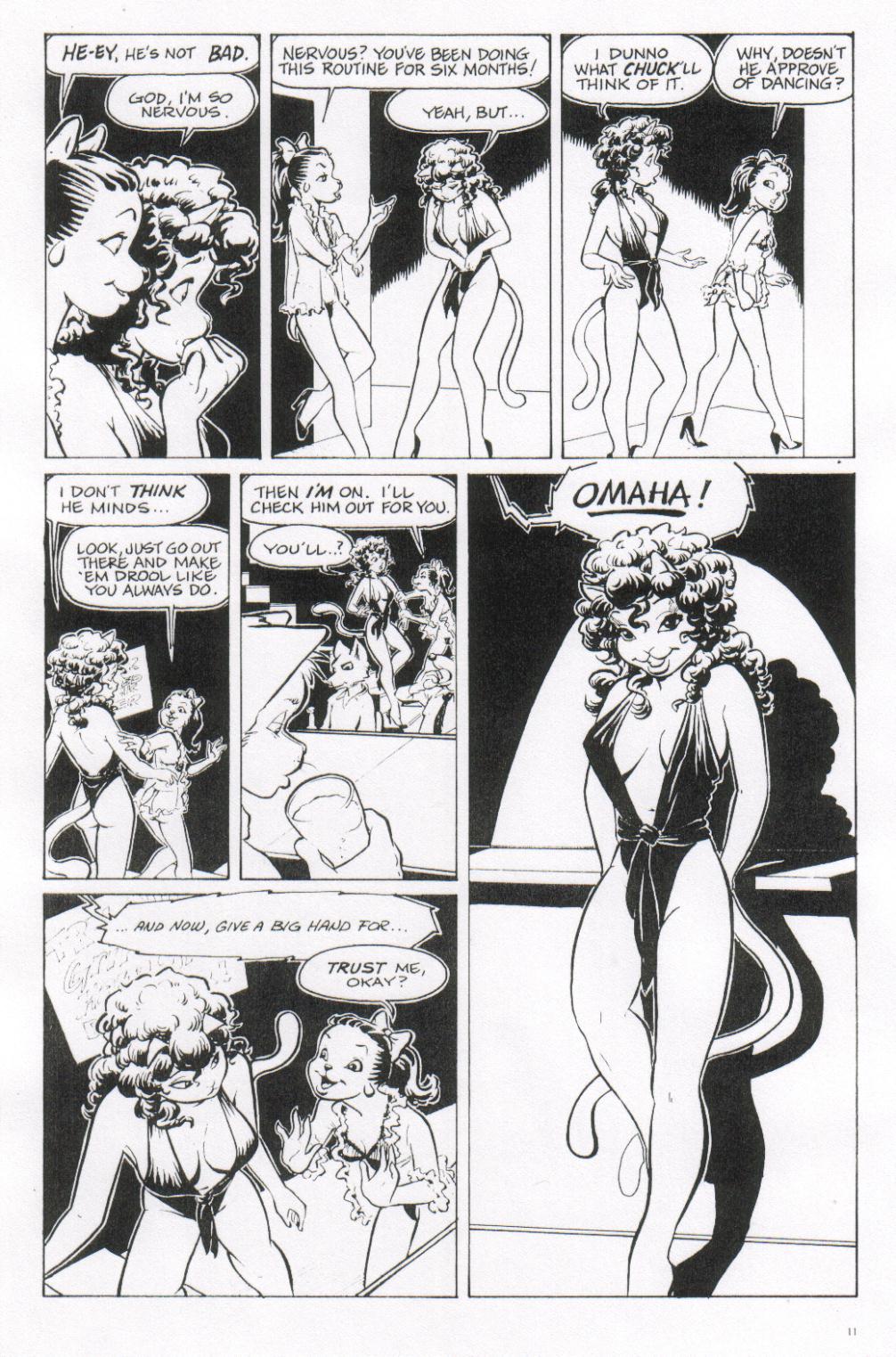 Omaha the Cat Dancer - Volume #4 page 11 full